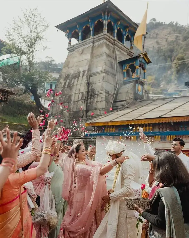 Triyuginarayan Temple Wedding Really Worth All the Hype, or Is Instagram Making It Look Too Magical? triyuginarayan temple wedding